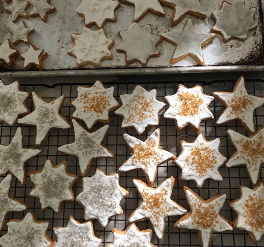 Aunt Leona’s Vanilla-Sugar Cookies, the roll out kind